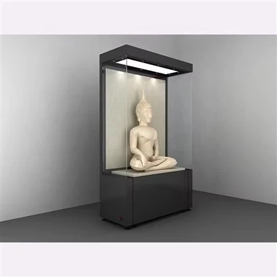 Antireflektierende Museumsglasvitrine