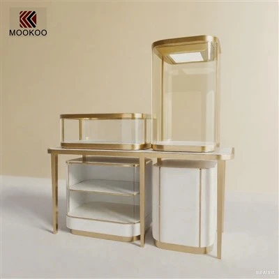Vergoldeter modularer Luxus: Verwandeln Sie Ihren Schmuck in ein galeriewürdiges Meisterwerk