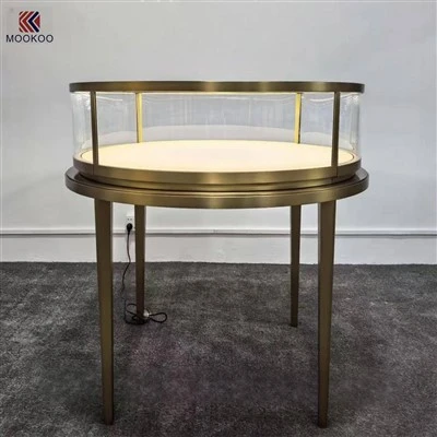Glas-Schmuck-Display-Vitrine Wangdian Display
