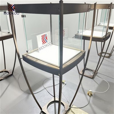 Modernes Design, Fabrikpreis-Schmuckvitrine, kundenspezifische Schmucketuis, luxuriöse Vitrine, Herstellung von Schmuckvitrinen
