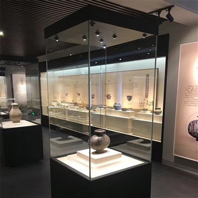 Museumsarchäologie-Vitrine
