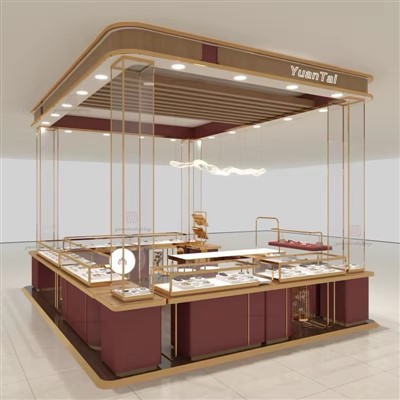 Schaufenster-Schmuck-Display-Mall-Kiosk