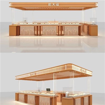 Schaufenster-Schmuck-Mall-Kiosk