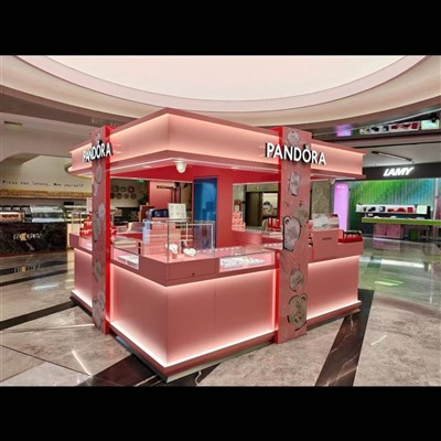 Holzschmuck-Schaukasten-Kiosk Mall-Kiosk