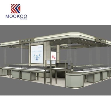 Holz Schmuck Display Counter