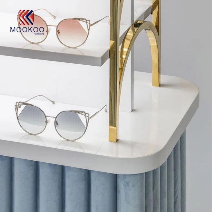 Modern Sunglasses Store Interior Decoration Showcase Cabinet Display