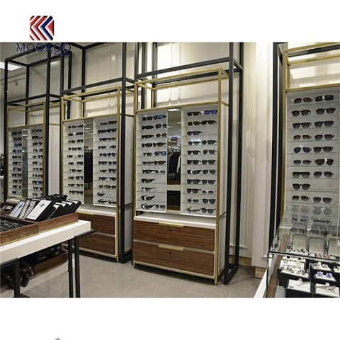 Retail Optical Store Möbeldesign Schrank Display