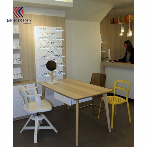 Optische Shop-Glaswand-Kiosk-Anzeige