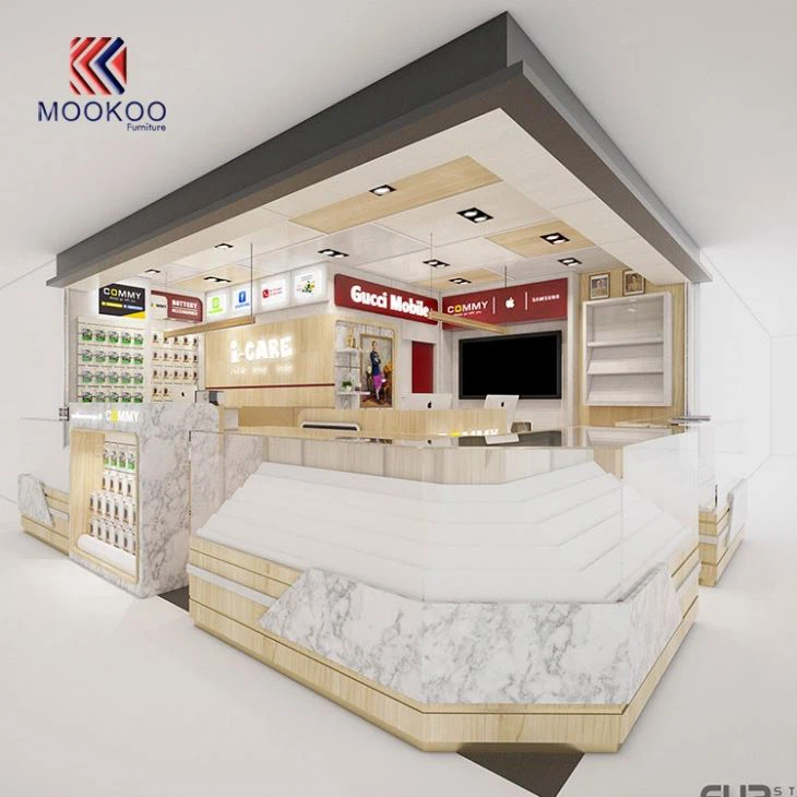 Mall Display Phone Kiosk