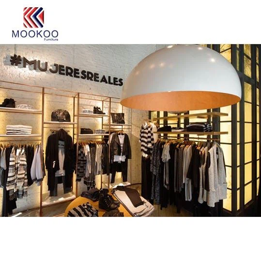 Lady Retail Store Stand