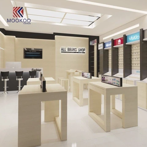 Phone Shop Interior Furniture Showcase