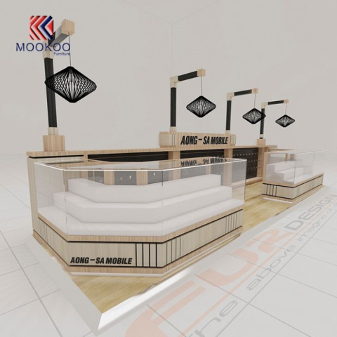 Benutzerdefinierter Handy-Display-Kiosk