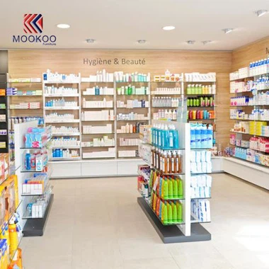 Maßgeschneiderte Apotheke Vitrine