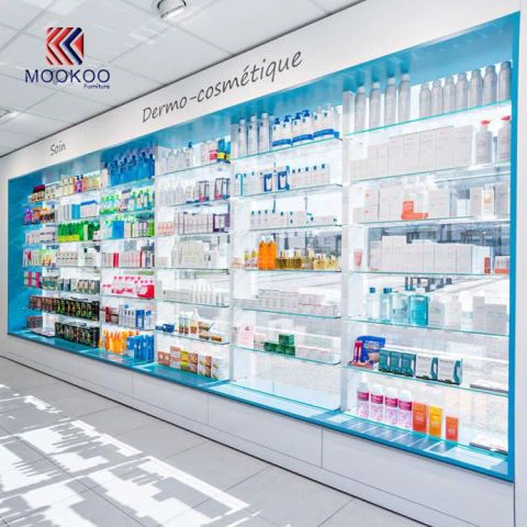 Großverkauf der Fabrik maßgeschneiderte Apotheke Display