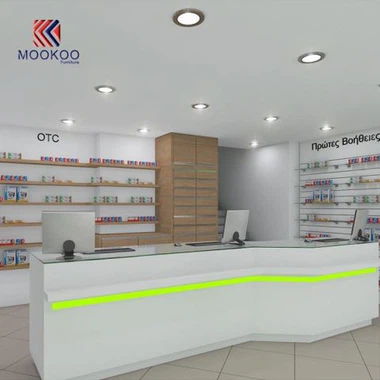 Gute Qualität kundengebundene Apotheken-Geschäfts-Innenanzeige