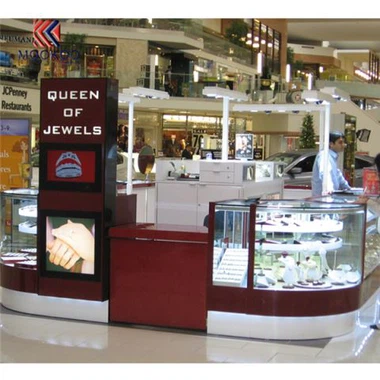 Moderner Schmuckkiosk